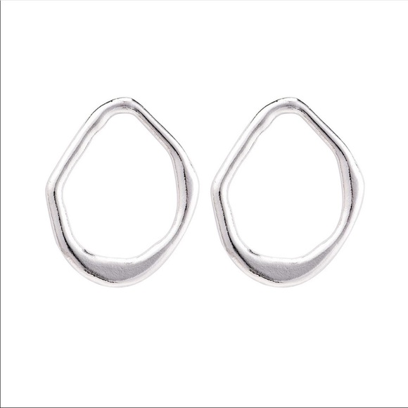 Metal Silver Earring - Picture 2 of 3